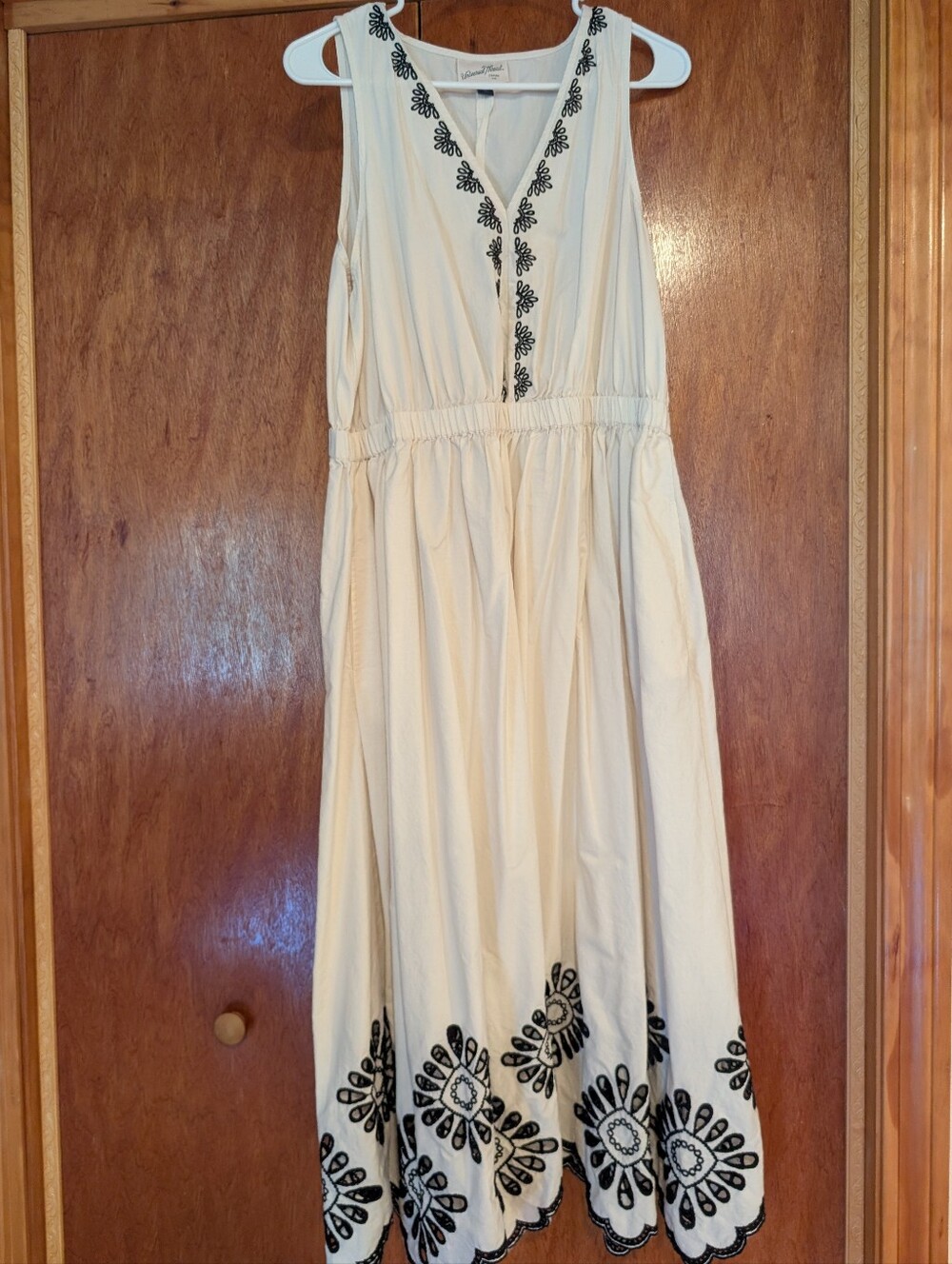 White cotton Dress